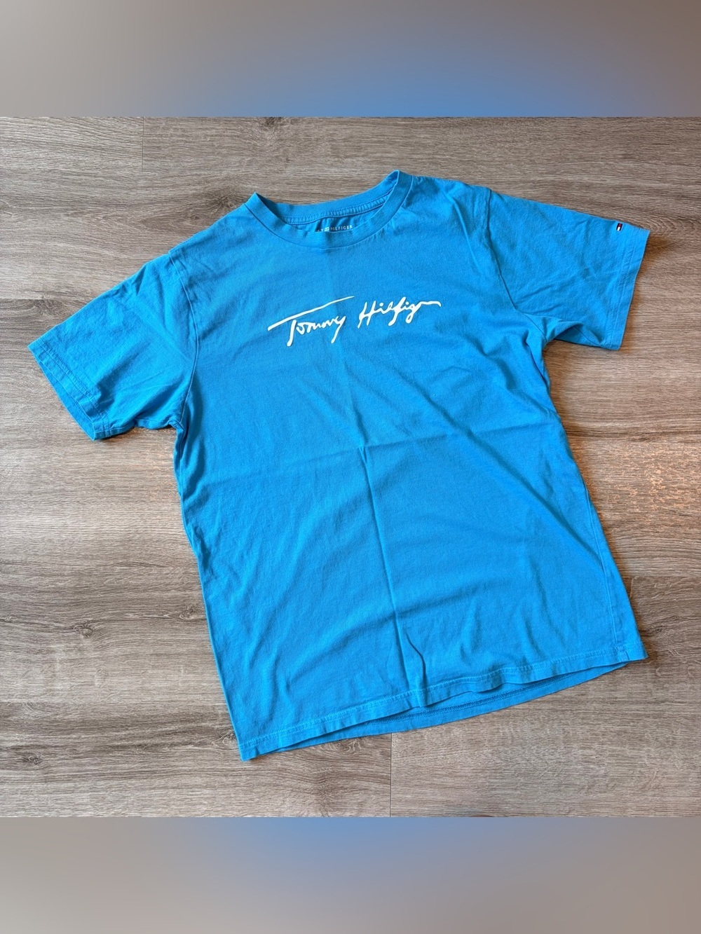 Tommy Hilfiger boys blue tshirt